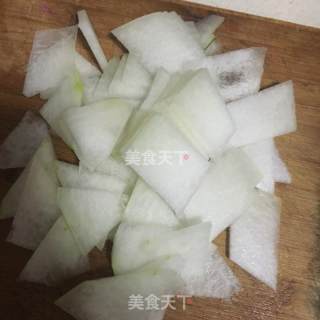 冬瓜汤的做法步骤：2