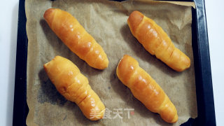胡萝卜造型红薯面包的做法步骤：11