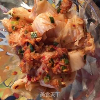 辣白菜（韩国泡菜）的做法步骤：15