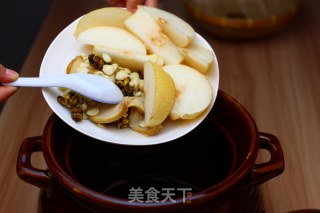 广东益肺糖水-川贝石斛雪梨糖水的做法步骤：3