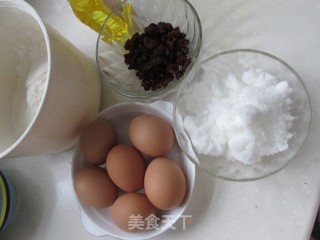 蔓越莓海绵蛋糕的做法步骤：1