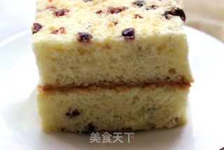 蔓越莓海绵蛋糕的做法步骤：12