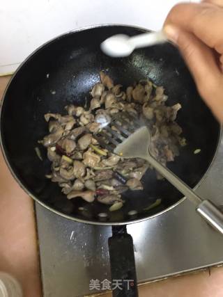 烧烤小炒【鸡胗鸡心】的做法步骤：5