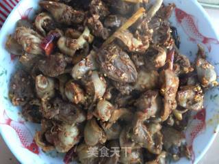 烧烤小炒【鸡胗鸡心】的做法步骤：7
