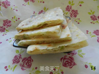 猪油葱花饼的做法步骤：14