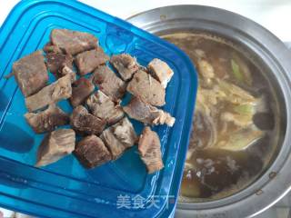 家常淮南牛肉汤的做法步骤：17