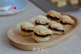 贝壳果酱夹心曲奇的做法步骤：15