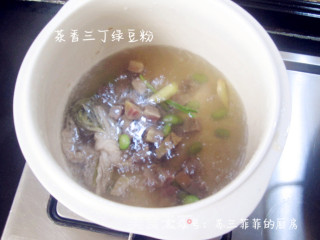 茶香三丁绿豆粉的做法步骤：6
