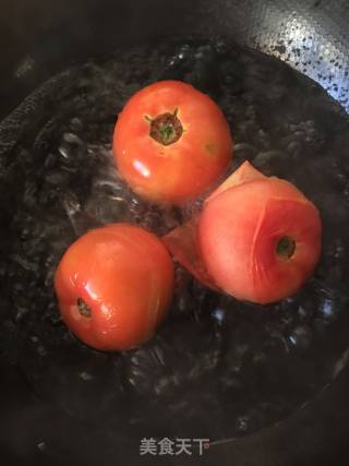牛肉柿子汤的做法步骤：2