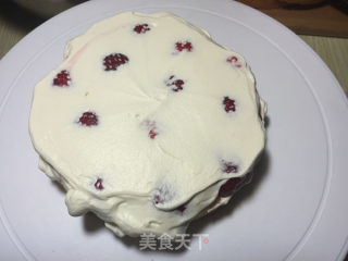 奶油霜裱花蛋糕的做法步骤：9