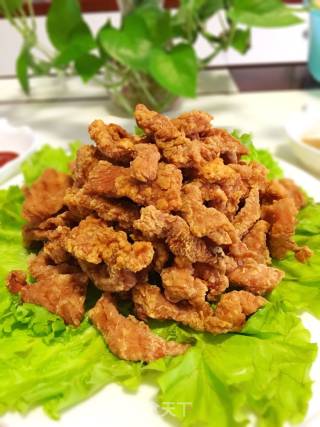 干炸里脊的做法步骤：9