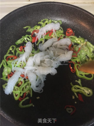 海蛎子炒魔芋丝的做法步骤：6