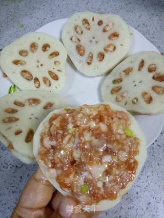 香煎藕盒的做法步骤：4