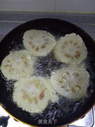 香煎藕盒的做法步骤：7