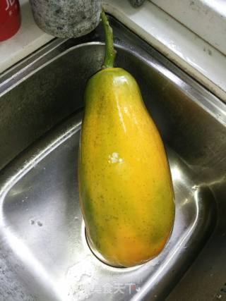 木瓜酒的做法步骤：1