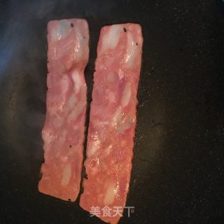 培根蛋饼的做法步骤：2