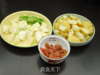 茭白焖豆腐的做法步骤：2