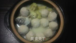 苦瓜猪肉丸鲫鱼汤的做法步骤：8
