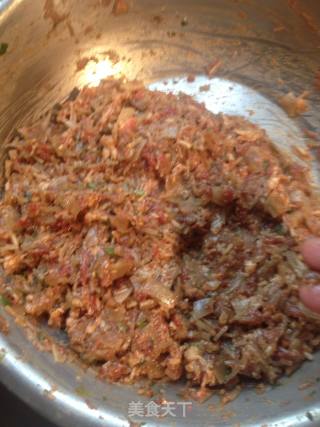牛肉粉丝盒的做法步骤：3