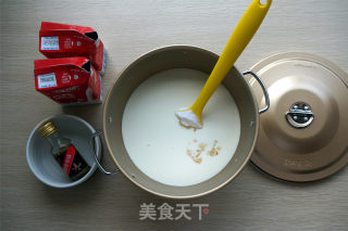 淡奶油布丁的做法步骤：2