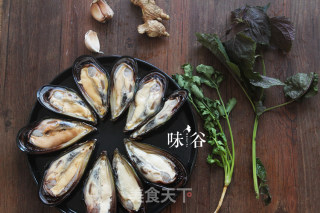 紫苏青口贝的做法步骤：1