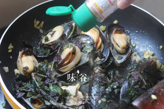 紫苏青口贝的做法步骤：7