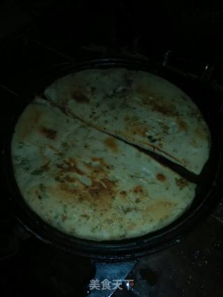 烙饼的做法步骤：2