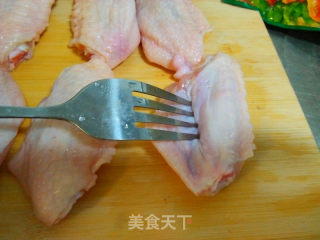 烤孜然鸡翅（烤箱版）的做法步骤：2