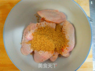 烤孜然鸡翅（烤箱版）的做法步骤：3