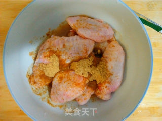 烤孜然鸡翅（烤箱版）的做法步骤：4