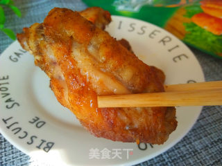烤孜然鸡翅（烤箱版）的做法步骤：8