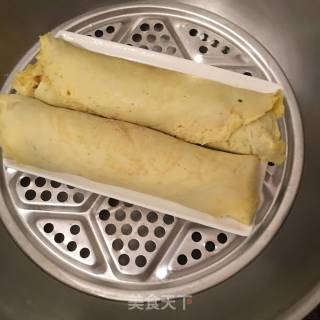 蒸蛋卷的做法步骤：7