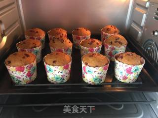 香蕉果仁马芬的做法步骤：11