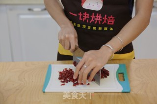 蔓越莓一口酥的做法步骤：2