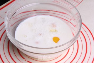 美味的甜橙蒸蛋的做法步骤：3