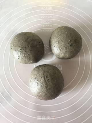 植物油黑芝麻吐司的做法步骤：3