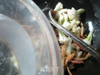 什锦花菜的做法步骤：4