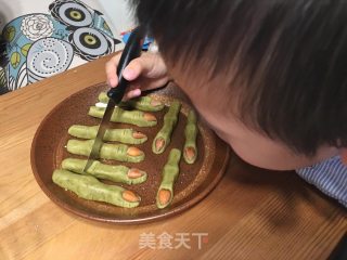 不给糖就捣蛋——和孩子一起做万圣节饼干的做法步骤：6
