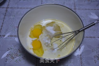 低脂香蕉松糕的做法步骤：3