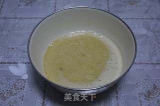 低脂香蕉松糕的做法步骤：4