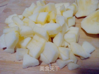 面包机自制苹果果酱的做法步骤：1