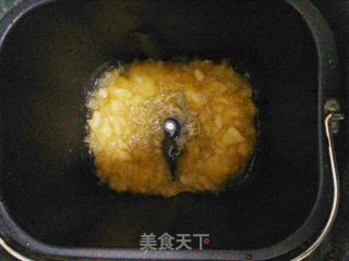 面包机自制苹果果酱的做法步骤：4