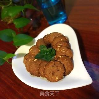 花生酱燕麦饼干的做法步骤：8