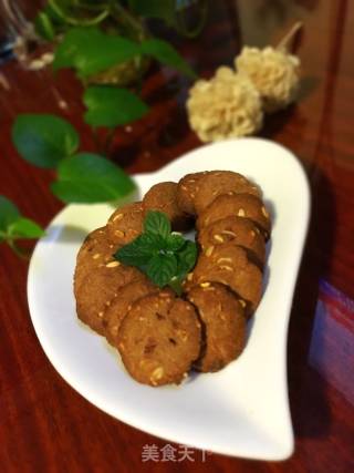 花生酱燕麦饼干的做法步骤：9