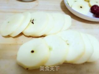 油炸苹果圈+馒头片的做法步骤：3