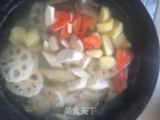 羊肉山药汤的做法步骤：3