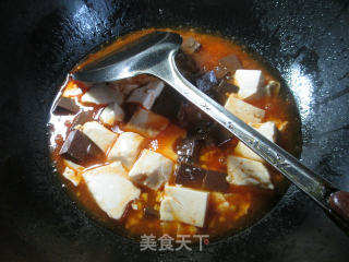 辣味鸭血豆腐羹的做法步骤：8
