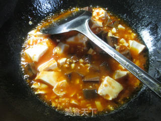 辣味鸭血豆腐羹的做法步骤：10