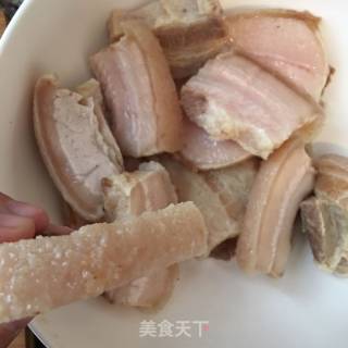 松皮芋头扣肉的做法步骤：9