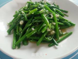 清炒龙须菜的做法步骤：5
